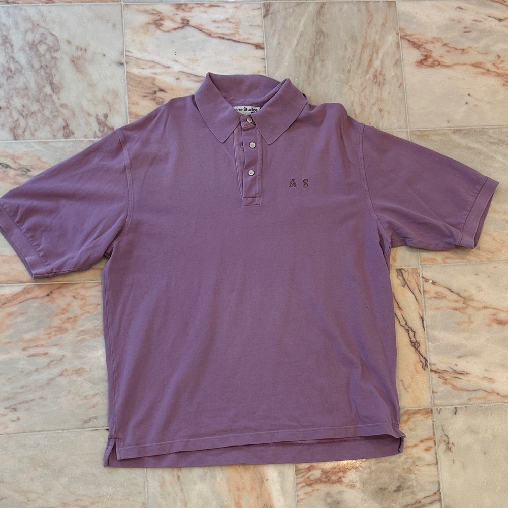 Acne Studios Oversized Men's Polo Shirt